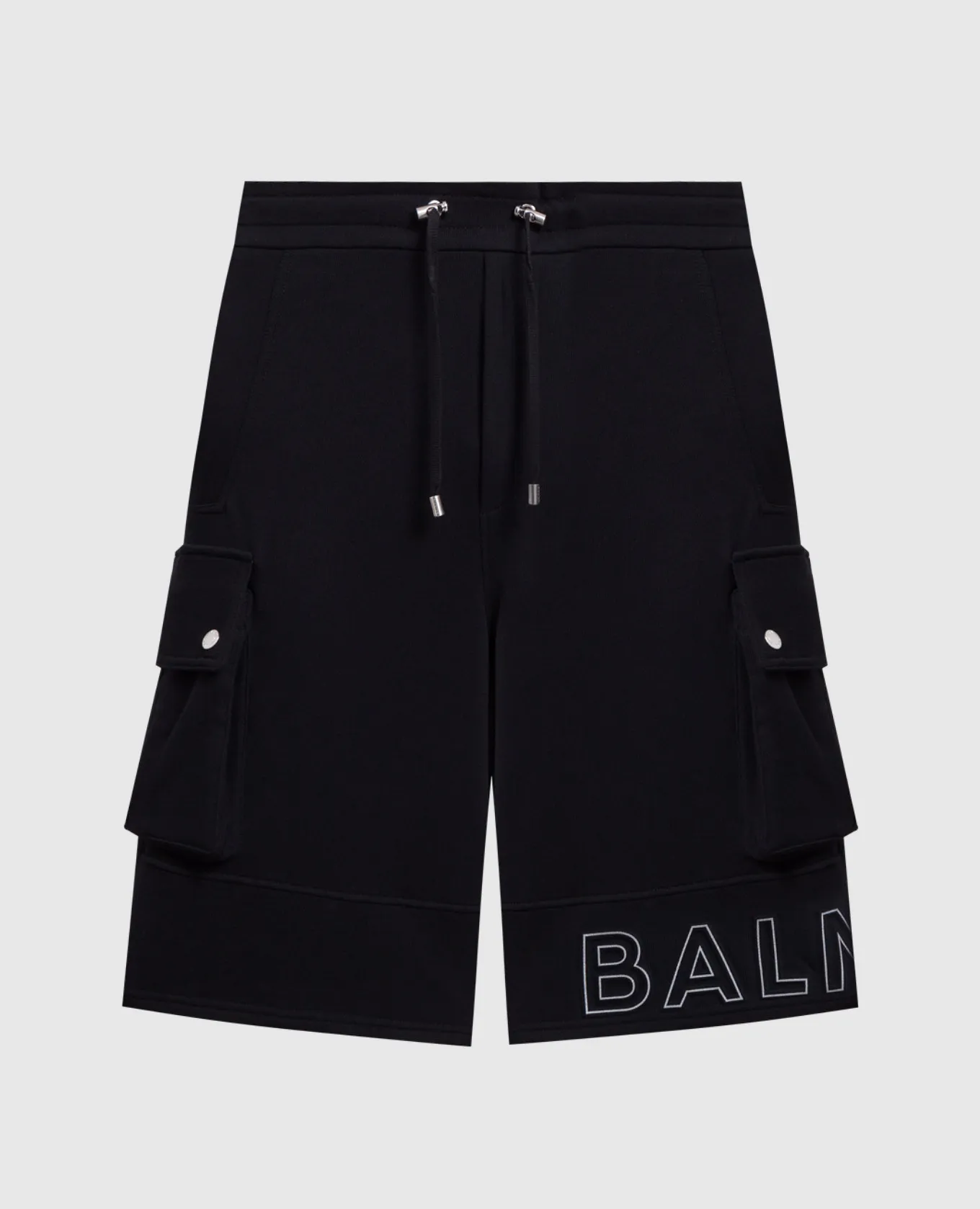 Balmain Black cargo shorts