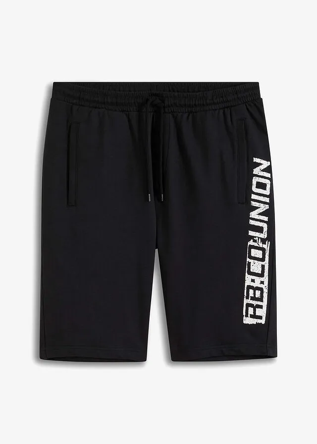 Bermuda de chándal Negro
