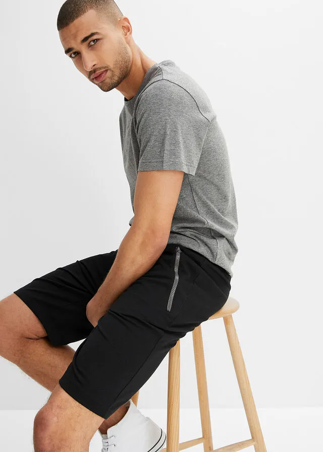 Bermudas de chándal Negro
