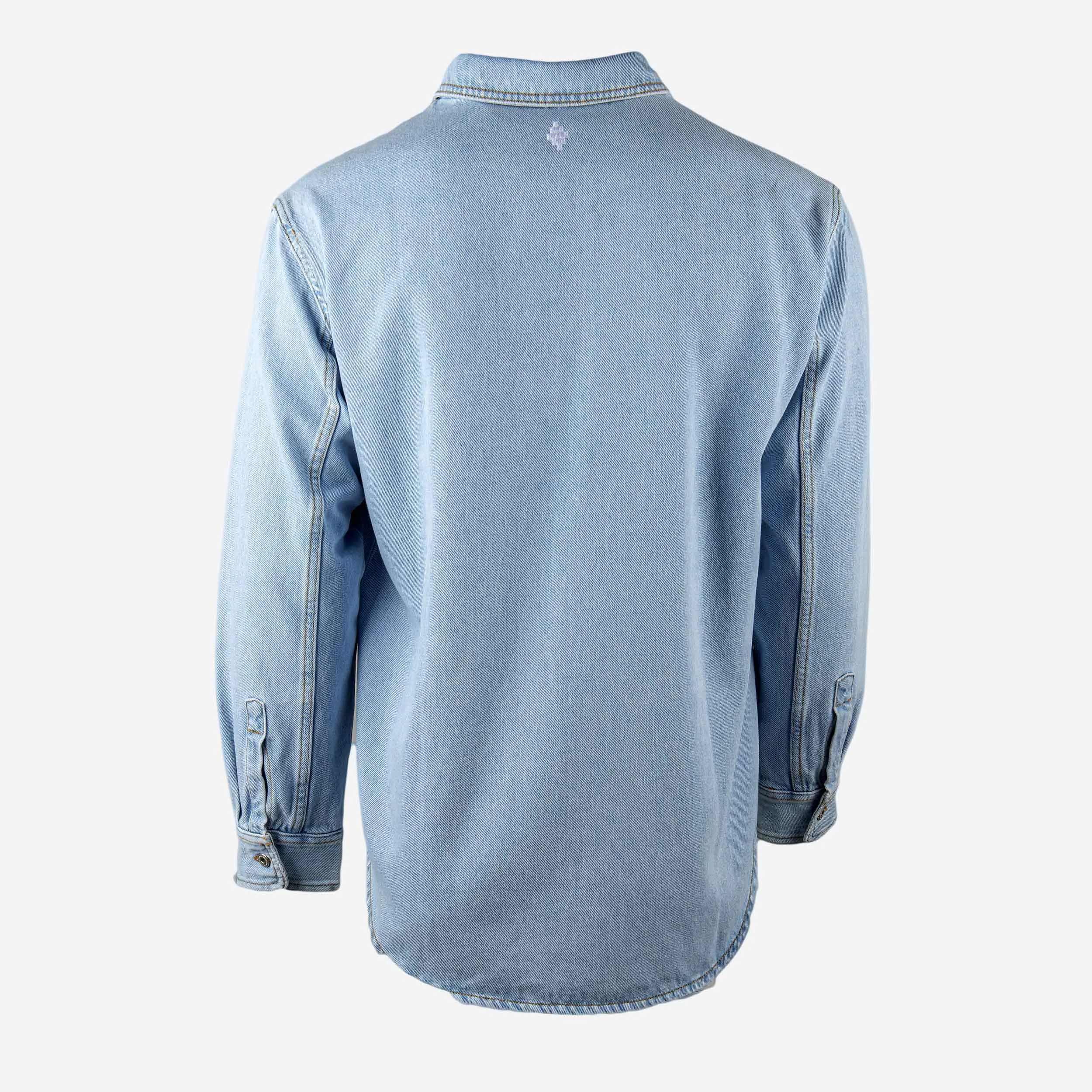 Camisa Hombre Marcelo Burlon COLLAR FEATHERS