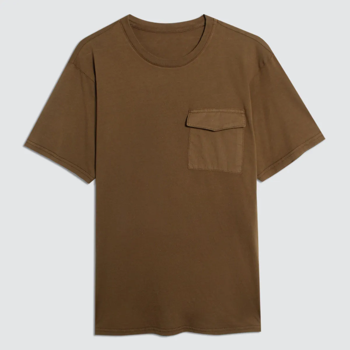 Camiseta Con Bolsillo