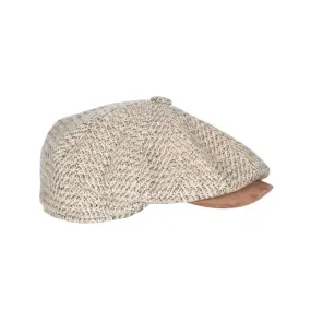Gorra irlandesa espiga beige