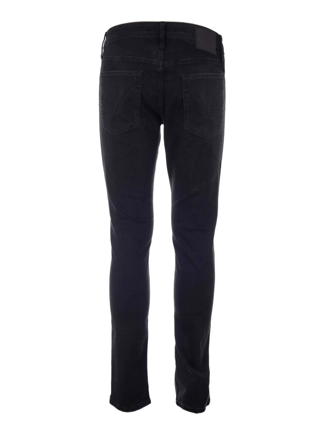 JACK & JONES - Vaqueros negros JJGlenn JJOriginal SQ 12246949 Hombre