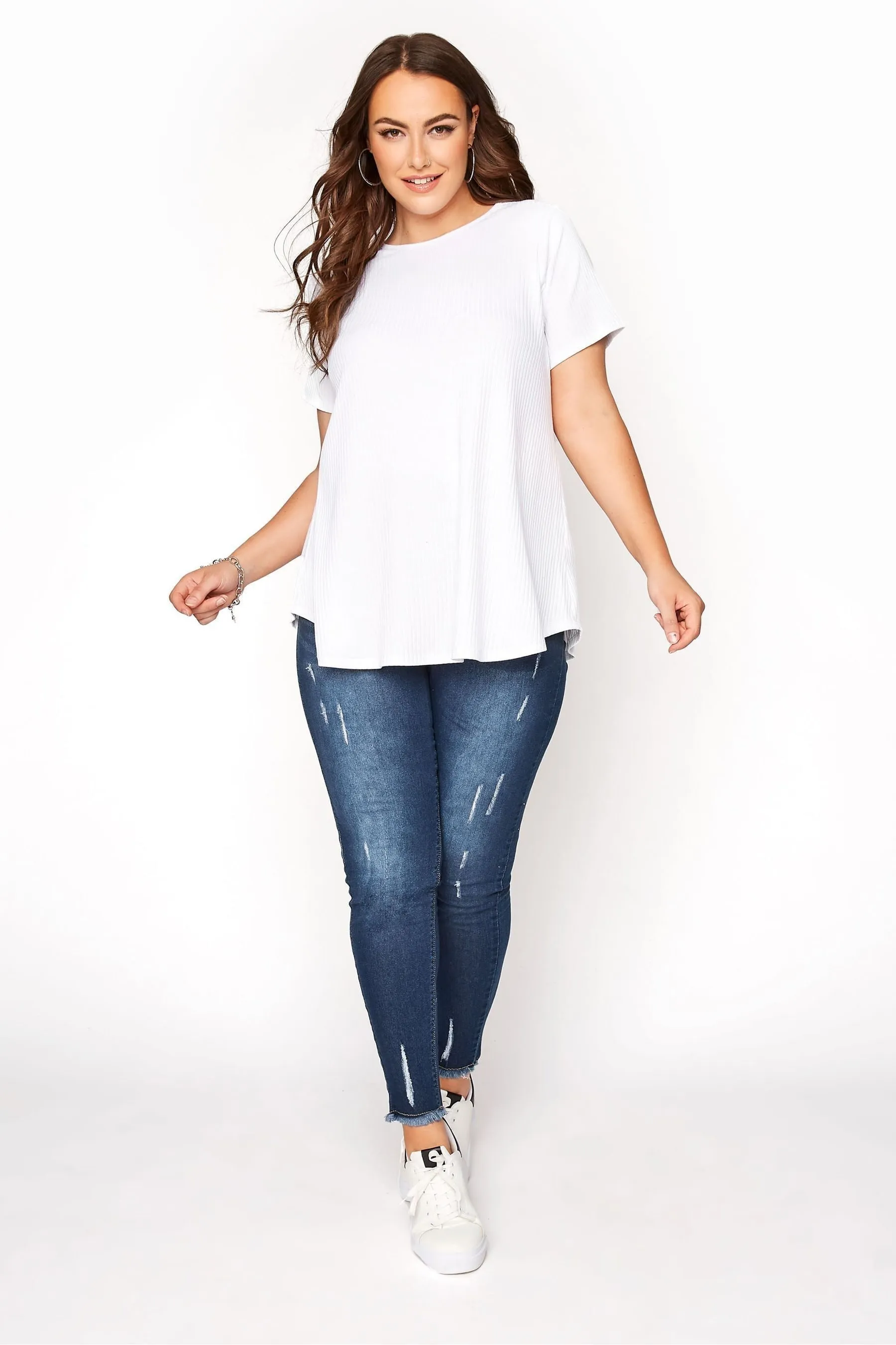 Jeggings con diseño de arañazos de gato Jenny de Yours Curve