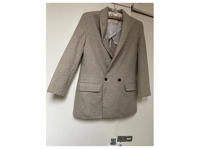 Kitsune Chaqueta gris Maison Kitsuné T. 34 