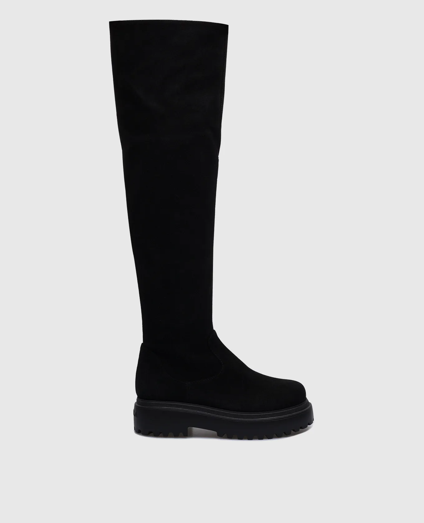 Le Silla Renger black suede boots