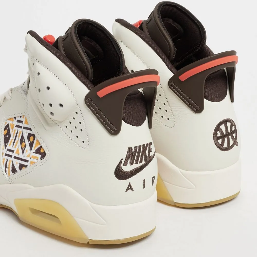 NIKE AIR JORDAN 6 RETRO QUAI54 SAIL BROWN (2020)
