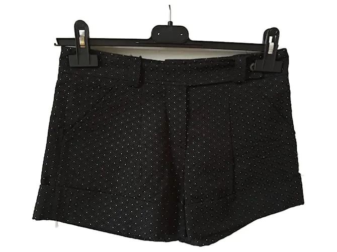 Pantalones cortos PAUL & JOE.fr 36 SINTÉTICO Negro 