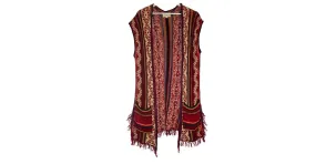 RARO RALPH LAUREN CÁRDIGAN OVERSIZED SIN MANGAS ABIERTO Multicolor 