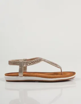  sandals EXE F8043 en Gold 82796