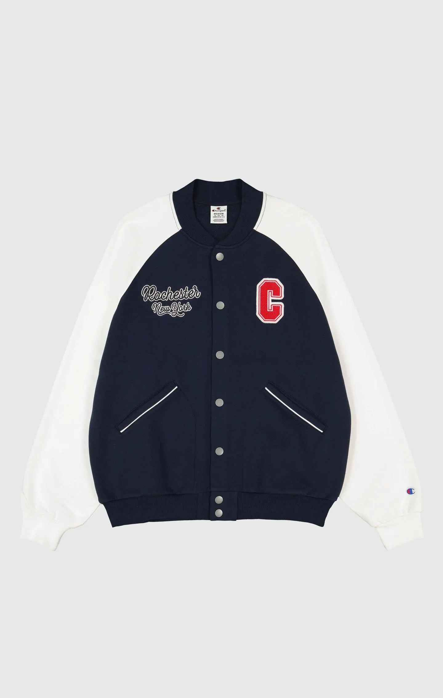 Sudadera bómber de felpa