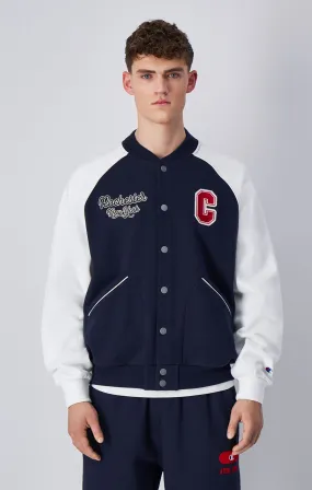 Sudadera bómber de felpa