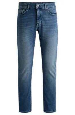 Vaqueros Delaware slim fit en un cómodo tejido vaquero elástico azul