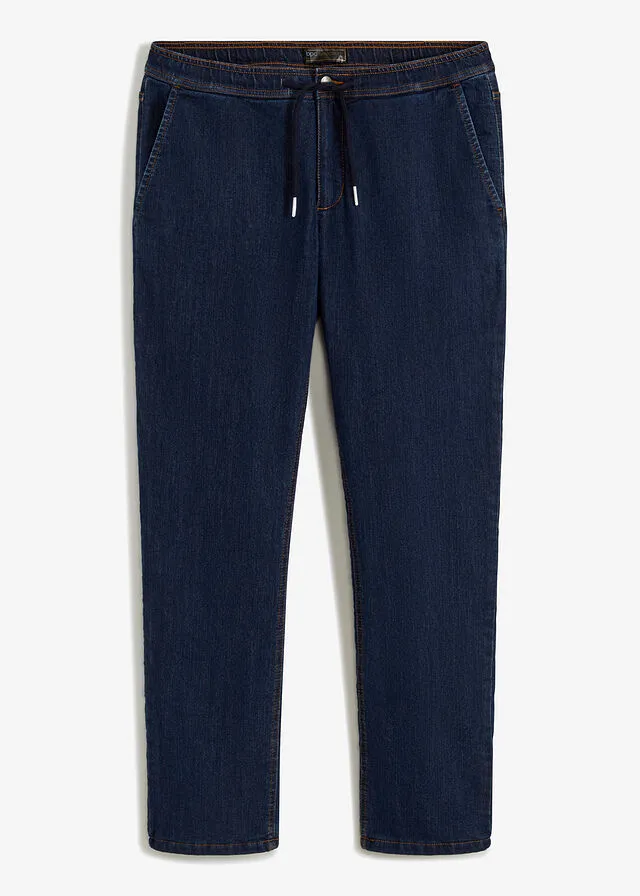 Vaqueros térmicos Azul oscuro denim