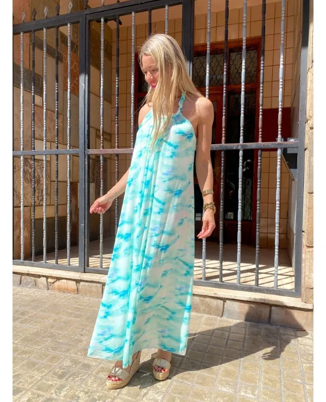Vestido Atenas Turquesa