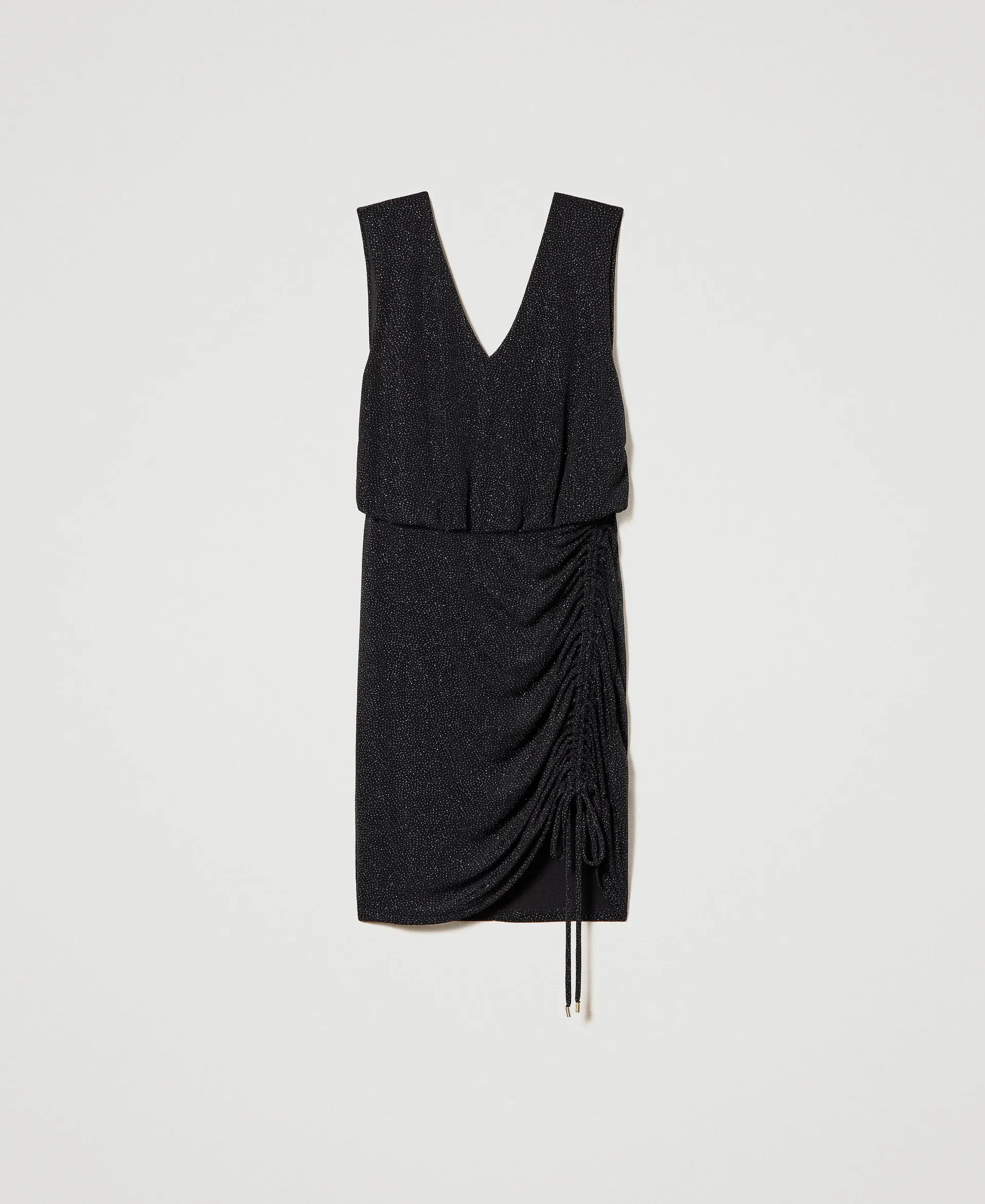 Vestido ceñido con fruncido