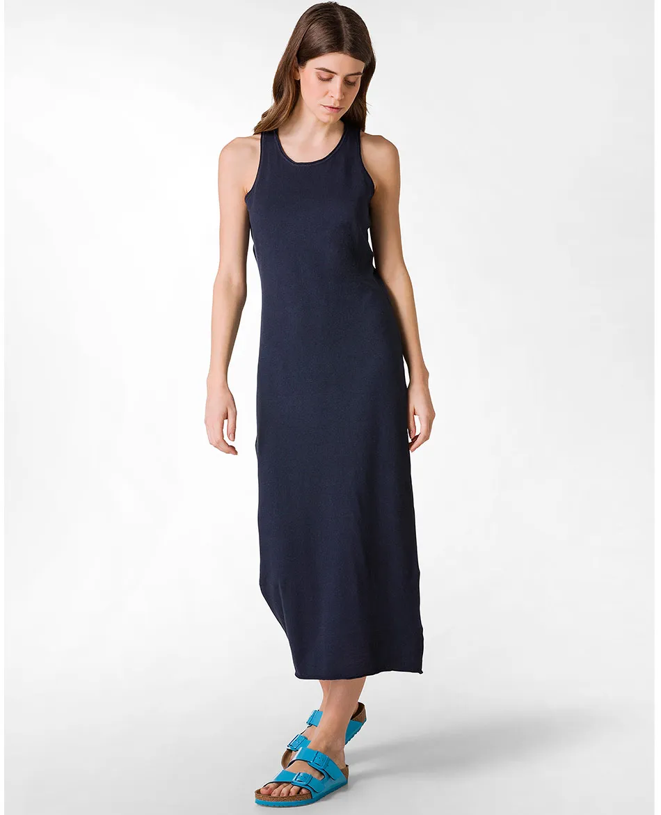 VESTIDO LARGO DEHA KNITTED LINEN