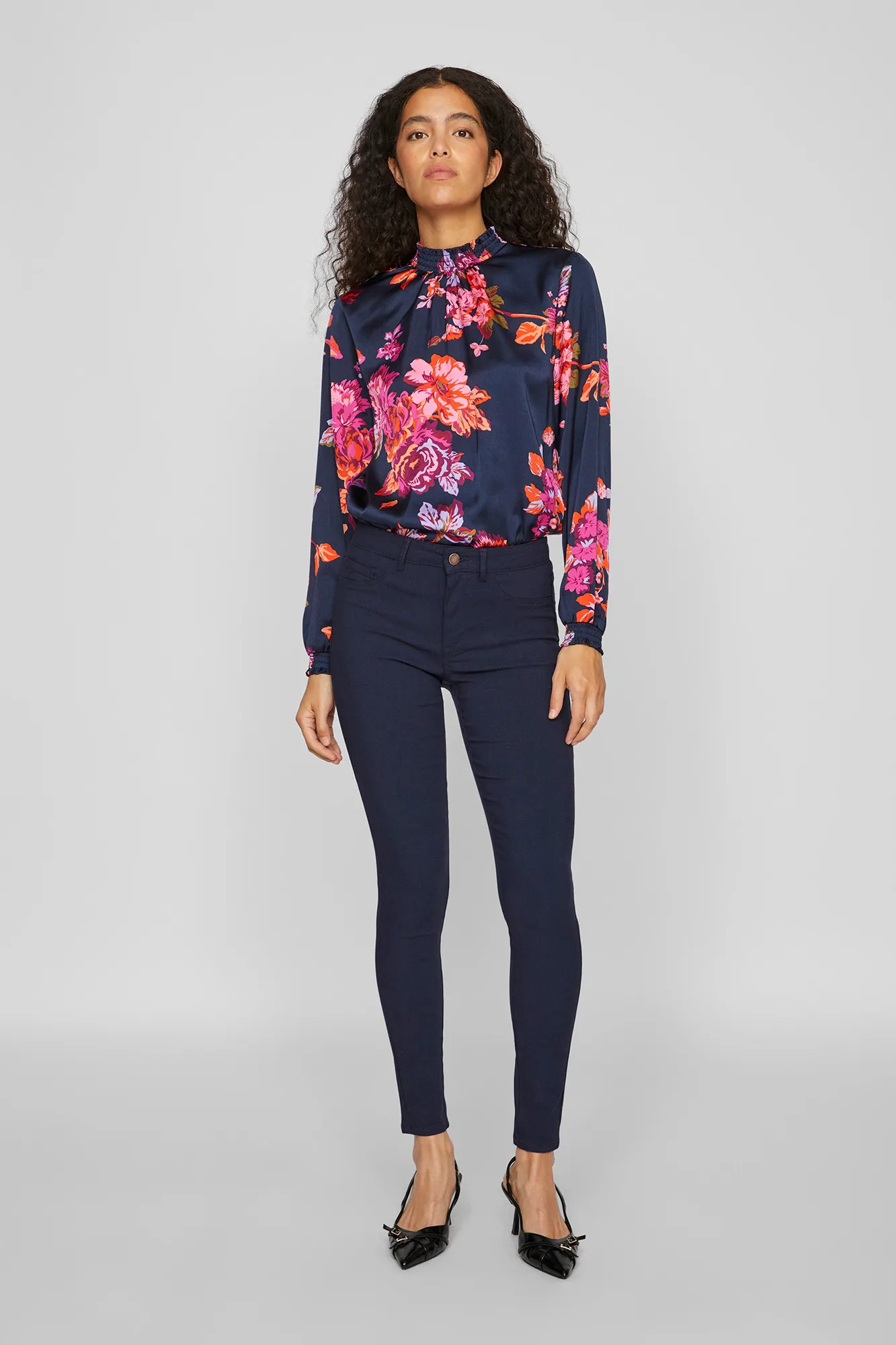 Vila Pantalón jeggings largo