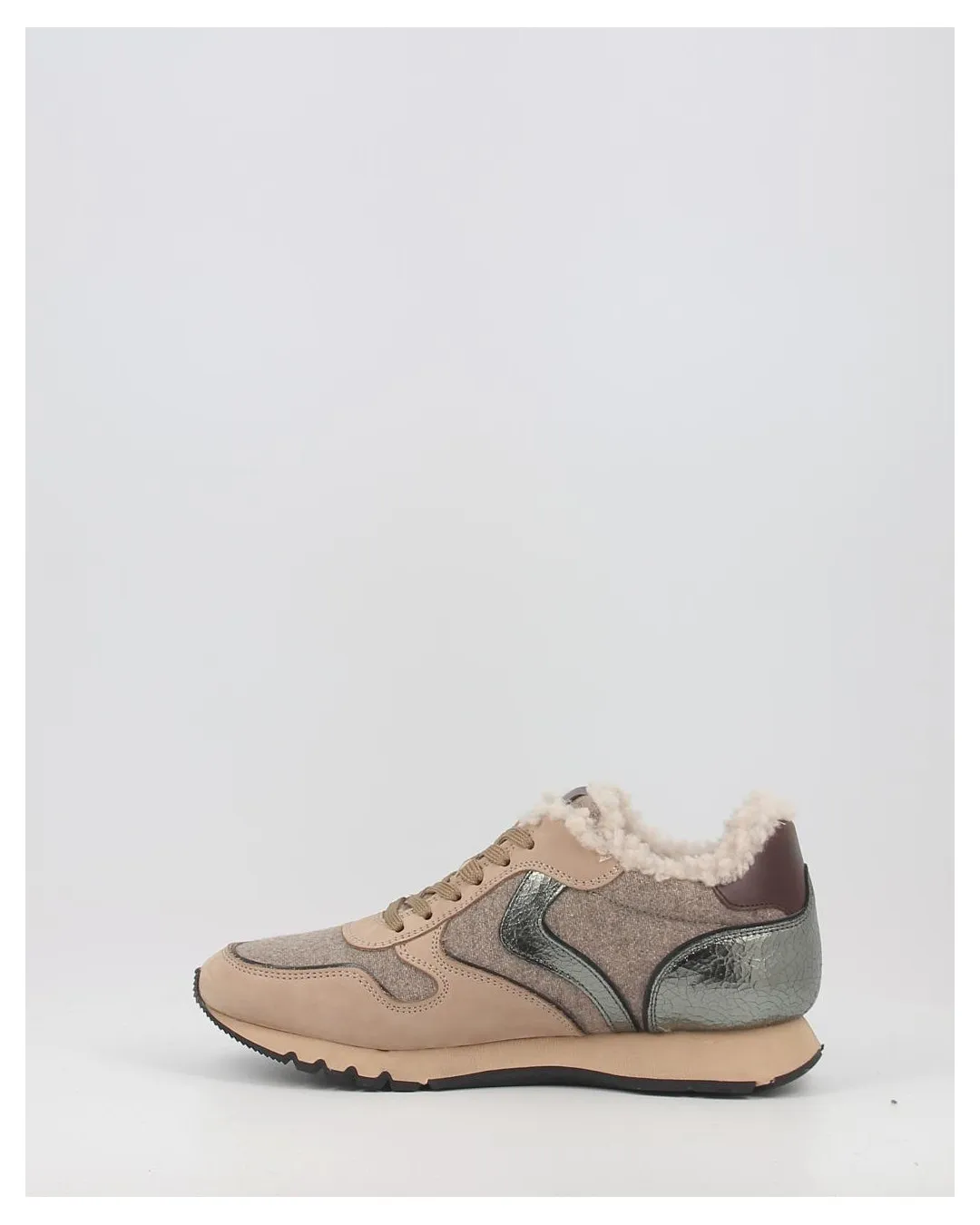 Voile Blanche Zapatillas Voile Blanche JULIA FUR marrón
